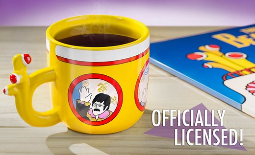 Beatles Heat-Changing Yellow Submarine Mug