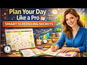 ✅Smart Planning and Scheduling Secrets for Maximum Productivity!