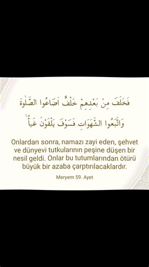 Meryem 59.Ayet