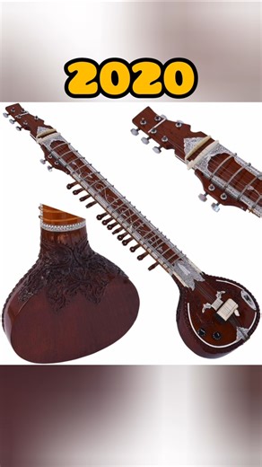EVOLUTION OF SITAR FROM 1900-2025 #trending #ytshorts #viral #subscribe #sitar #music #viralsong