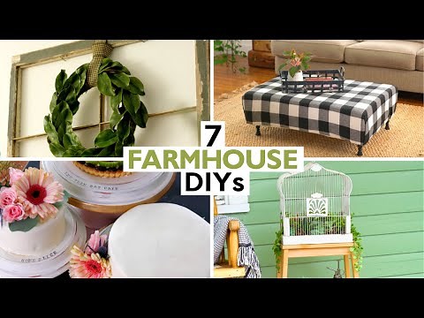 7 Farmhouse Decor Ideas