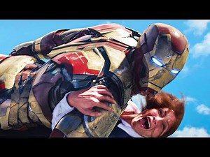 Demir Adam Uçak Kurtarma Sahnesi - Iron Man 3 (2013)