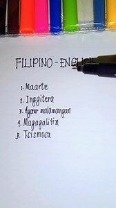 20K views · 291 reactions | Tagalog to English Translations Learn...