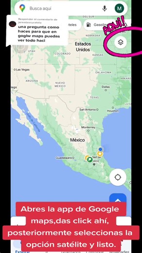 Cómo usar Google Maps en modo satélite | TikTok