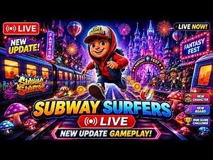 🔴 Subway Surfers LIVE | NEW UPDATE 🚂🔥 | High Score Challenge 🏆 | Road to 1M! | Kids Progress