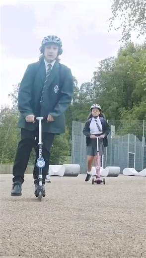 Now kids can take their scooters, lock it, leave it and retrieve it without the tiniest bit of fear of their scooter getting stolen! Order yours now quickly, link in bio!
