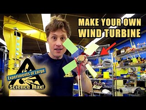 How to Make a Wind Turbine | Home Science Experiments | Science Max - Videos For Kids