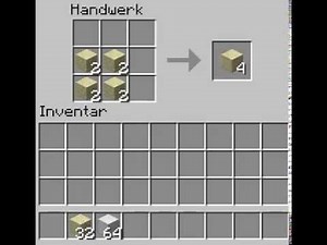 Minecraft Tutorial #026 - Glatter Sandstein craften
