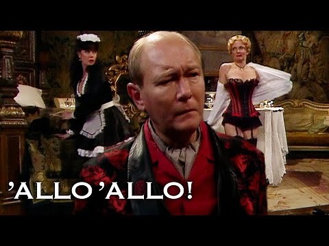 Trapped in the Boudoir! | 'Allo 'Allo | BBC Comedy Greats