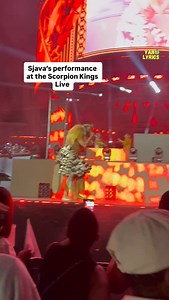 14K views · 6.2K reactions | Sjava’s performance at Scorpion Kings #yanolyrics #scorpionkingslive - #fyp | Yano Lyrics | Facebook