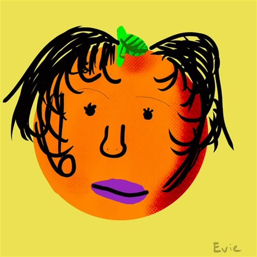 Pixels & Possibilities on Instagram: "As a follow-on to their mushroom illustrations, this brilliant P4 class continued developing their digital art skills by creating a series of fun, bright, and colourful orange illustrations. They explored shape, colour, and texture in a playful and engaging way. Using Procreate on iPads with Apple Pencils, the pupils experimented with: • Bold colour choices and contrast • Brush textures and mark-making using Alpha Lock and Layer Mask • Building illustrations