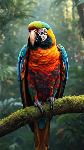 Magnificent Macaw Flying Through the Tropical Skies