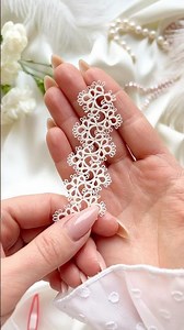 I'm making lace using a pattern from a 1915 book✨ #tatting #lace #knitting