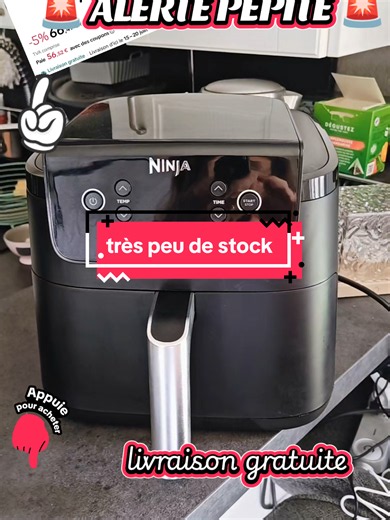 Air fryer 3 en 1 Ninja — test et astuces (très peu de stock)