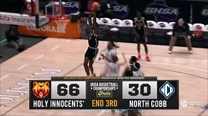 HIGHLIGHTS: 5-star North Carolina signee Caleb Wilson GOES OFF in Georgia state championship game