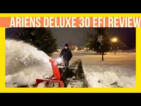 Ariens Deluxe 30 EFI Snowblower Review