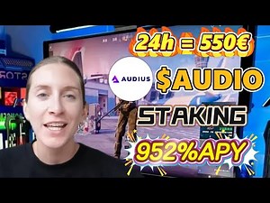 Krypto 2025: Staking AUDIO coin & Farming Audius
