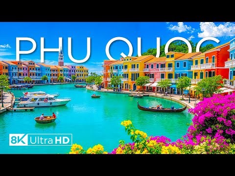 Phu Quoc Islands 8K – Vietnam’s Island Paradise with Emerald Waters & Sunlit Tropical Shores