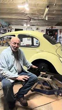 VW beetle DIY adjust torsion bars to be explained,￼ coming t simplified chart explanation!🥸