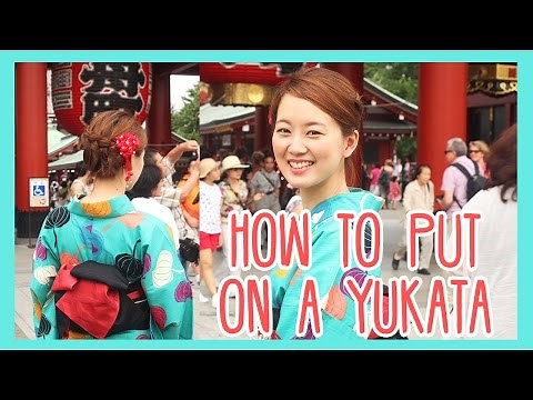 RISA TUTORIAL: Learn How To Put On A Yukata | The Japanese Traditional Summer Kimono
