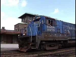 Trains at the Springfield Massachusetts Depot (Conrail/Amtrak/CSOR)