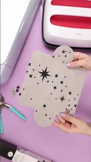 DIY SnapPap Mäppchen mit #Cricut und Iron-On #werbung #diyeule #plotten #SnapPap #basteln #xmas