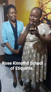 Wale wa kufanyia makeup kwa offici Madam Rose Kimotho of Rose Kimotho School of Etiquette has a message for you. Follow,like and share her page. | Wamucii Wa Kinyari Remembered