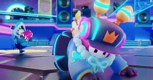 Fall Guys' fourth season is blasting off to a very 80s future next week