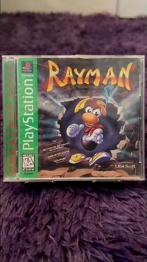 Rayman on the PS1! A game that made a legendary character! #rayman #ps1 #90s #playstation #retro