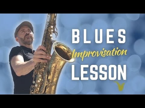Blues Improvisation Lesson for Saxophone