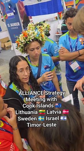 Day 3 Alliance Strategy Meeting 🔥 #FGC2025Panama #cookislandsrobotics #roboticsisasport | First Global - Cook Islands Robotics Team