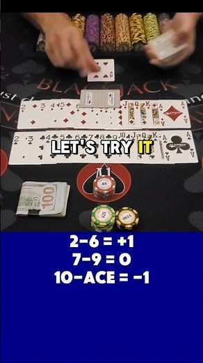 How to count cards using High Low #blackjack #gambling #cardcounting