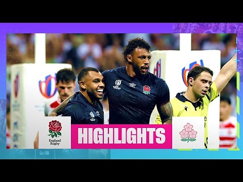 Highlights: England v Japan