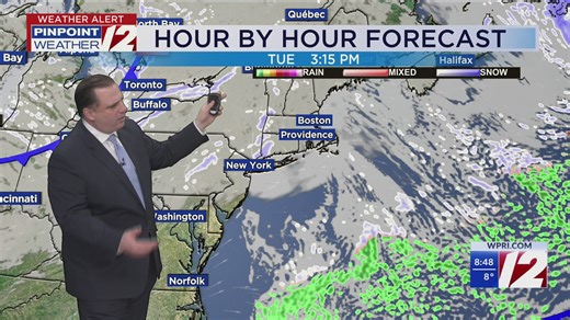 WPRI 12 Weather Forecast for 1/27/26: Cold weather this week