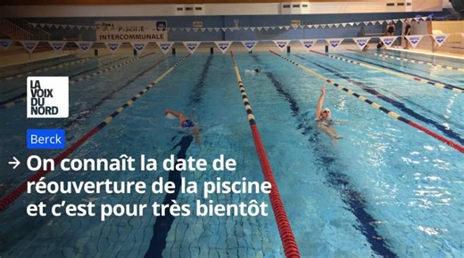 On connaît la date de réouverture de la piscine de Berck et c’est pour bientôt