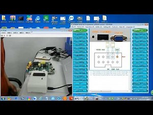 RT809H-How to set the SecureCRT to check the printing information