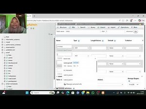 membuat database di aplikasi my sql