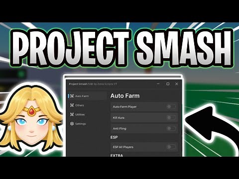 *NEW* Project Smash Script (PASTEBIN 2025) (ANTI FALL,KILLAURA, AIM ASSIST, ESP, NO RAGDOLL)