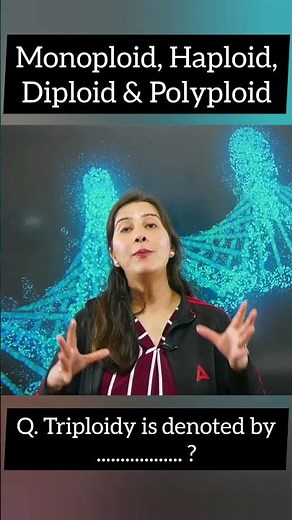 Monoploid, Haploid, Diploid and Polyploid- By Pratibha Ma'am #polyploidy #monoploid #plantbreeding