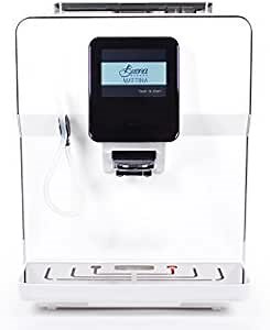 Super Automatic Cafe Quality Espresso, Latte, Americano and Cappuccino Machine with Whole Bean Grinder and Milk Frother, White