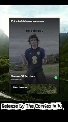 50 Scottish Folk Songs that everyone should know, Track 1 of 50, Flower of Scotland