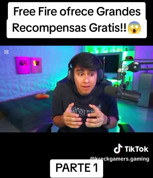 Kreck Gamer (@kreckgamers.gaming) - Grandes Recompensas Gratis en Free Fire: Parte 1