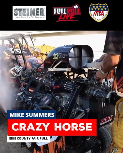 Nothing like the sound 🔊 of a Modified Mini engine! 💪 #minirod #engine #smallbutmighty | NTPA Truck and Tractor Pulling