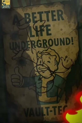 Vault-Tec Better Life underground. (yeah right)#fallout #falloutlore #bethesda