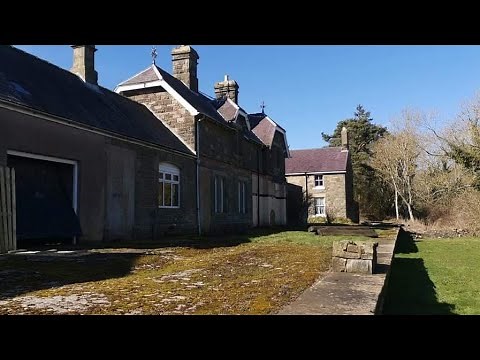 ABANDONED RAILWAY STATION IN NORTHUMBERLAND