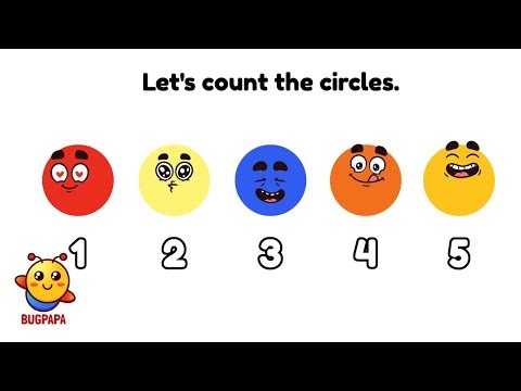 Learn Numbers Shapes and Colors | Counting Song for Beginners