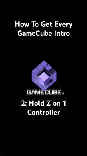 How to get every GameCube StartUp Intro #gamecube #wii #nintendo #startup #mario #2001 #gaming