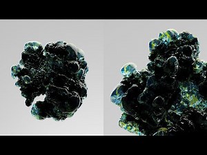 Creating Procedural Abstract Rock Growth Effect In Blender Geometry Nodes