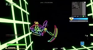 Avoidance Dropper Challenge in Fortnite and Minecraft