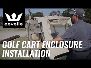 Eevelle | Greenline Golf Cart Enclosure 2 Passenger Installation